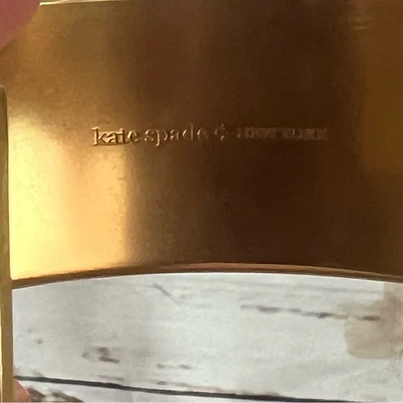 Kate Spade Gold Cuff with Orange Stones - Picture 6 of 7